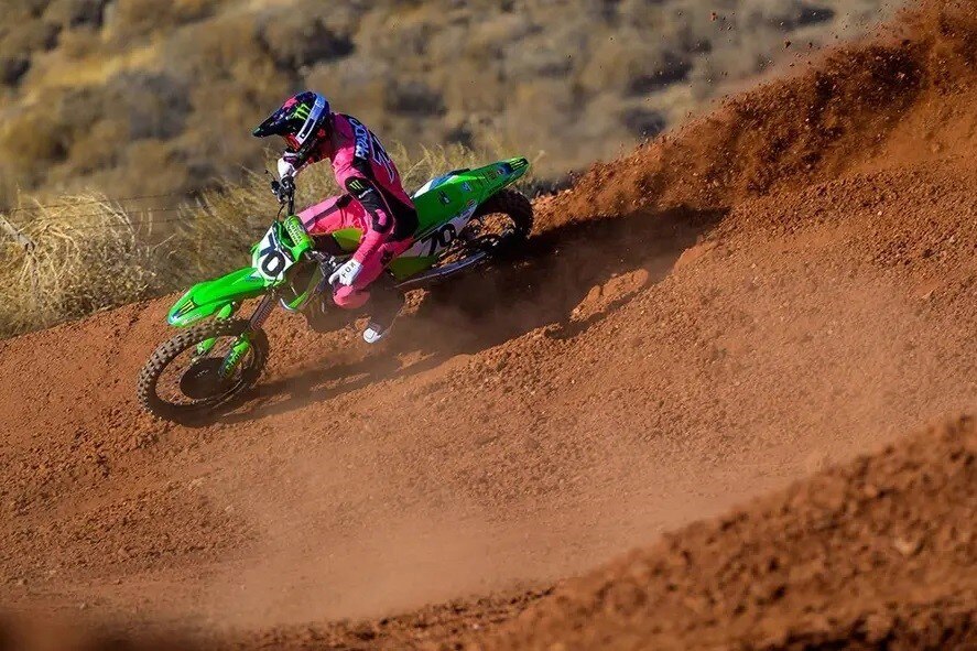 Ecco Jorge Prado sulla Kawasaki!